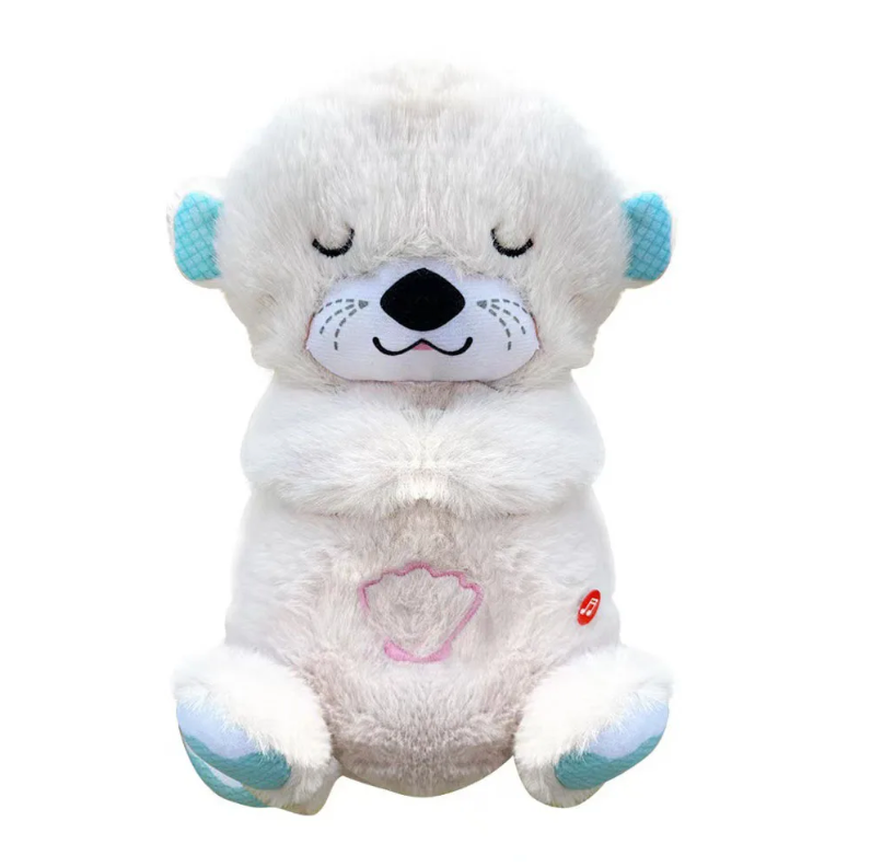 Breathing Bear Baby Soothing Otter Plush